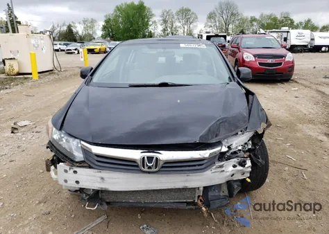 2012 Honda Civic Ex from USA, damaged, VIN 19XFB2F89CE093559